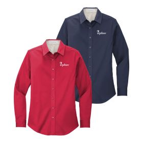 Ladies' Long Sleeve Easy Care Shirt. L608