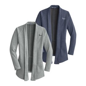 Ladies' Interlock Cardigan. L807