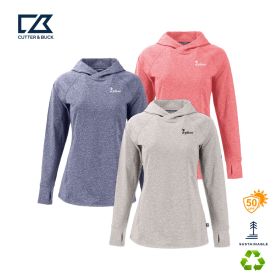 C&B Adapt Knit Recycled Ladies' Heathered Hooded Pullover. LCK00203 - DF/LC