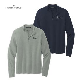 M+M Stretch 1/4-Zip Pullover. MM3010 - DF/LC