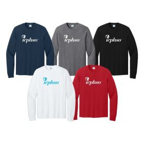 Youth Long Sleeve Cotton T-Shirt. PC54LS - DF/FF