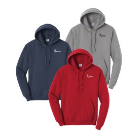 Pullover Hooded Sweatshirt. PC78H - DF/LC