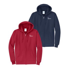 Full-Zip Hooded Sweatshirt. PC78ZH - DF/LC