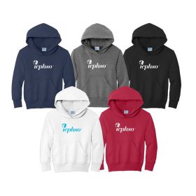 Youth Pullover Hoodie. PC90YH DF/FF