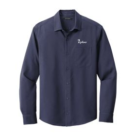 Men's Long Sleeve Performance Staff Shirt. W401