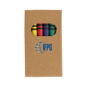 6-Piece Crayon Set (LOTS OF 24). 460