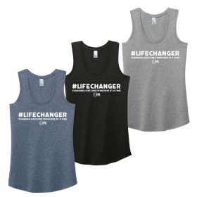 LIFECHANGER -  Ladies' Racerback Tank. DM138L - DF/FF
