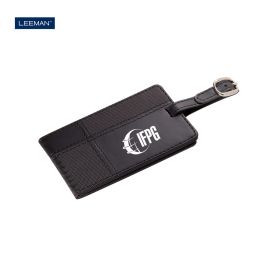 Leeman Tuscany™ Duo-Textured Luggage Tag (LOTS OF 2). LG-9325