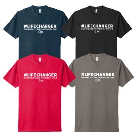 LIFECHANGER - Next Level&trade;Adult Short Sleeve T-Shirt. NL6210 - GP/FF