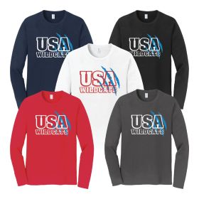 YOUTH Long Sleeve Cotton Tee. PC54YLS- DF/FF