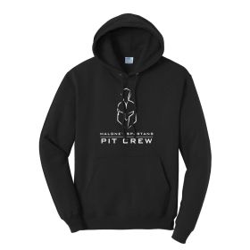 PIT CREW - Black Pullover Hooded Sweatshirt. PC78H - DF/FF