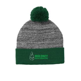 MALONEY - Heather Pom Pom Beanie. STC41