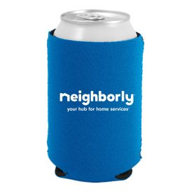 NEIGHBORLY - Folding Can Cooler Sleeve (LOTS OF 24). 0346 - DF/FF