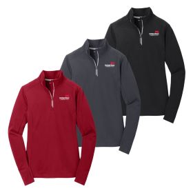 Ladies' Sport-Wick&reg; Textured 1/4-Zip Pullover. LST860