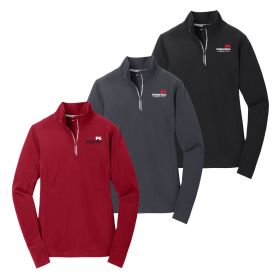 Ladies' Sport-Wick&reg; Textured 1/4-Zip Pullover. LST860