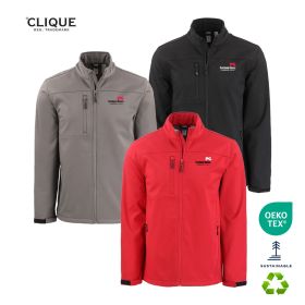 Clique® Tempest Waterproof Full Zip Men's Softshell Jacket. MQO00078