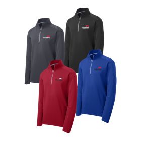 Men's Sport-Wick&reg; Textured 1/4-Zip Pullover. ST860