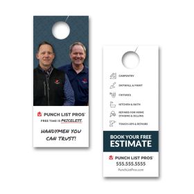 Punch List Pros - Door Hanger (Lots of 500)