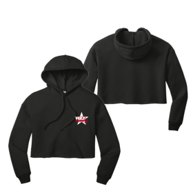 B+C Ladies' Sponge Fleece Cropped Fleece Hoodie. BC7502 - DF/LC