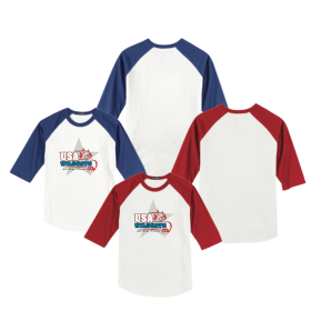YOUTH - Colorblock Raglan Jersey. YT200 - DF/FF