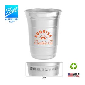 Sunrise Electric - Top Cup by Ball™ 16 Oz. Aluminum Cup (LOTS OF 48). 50606