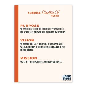 Sunrise Electric - Mission Poster 18x24 (Sold Individually).