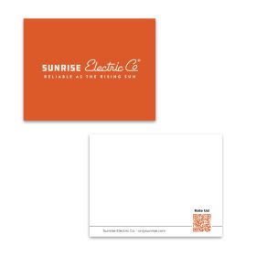 Sunrise Electric Postcard (Lots of 500)