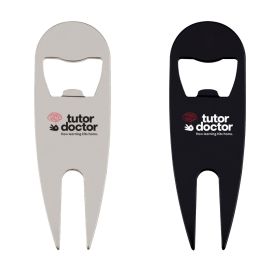 Aluminum Divot Tool with Bottle Opener (LOTS OF 24). 7270