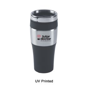 16 oz Silver Streak Travel Mug (Sold Individually). MG410