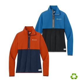 Cotopaxi Women's Amado 1/2-Zip Fleece. COTOW1692 EMB/LC