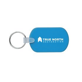 Oval Vinyl Keytag. KC200 (Lots of 100)