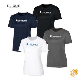 Clique Spin Eco Performance Jersey Short Sleeve Women's Tee. LQK00064 - DF/FF