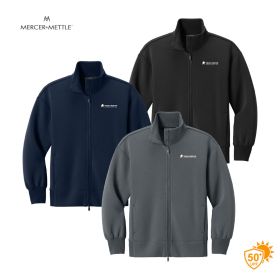 Mercer+Mettle Women's Soft Spacer Full-Zip. MM3103 EMB/LC