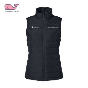 Vineyard vines Women's Mountain Weekend Puffer Vest. O001806 EMB/RC