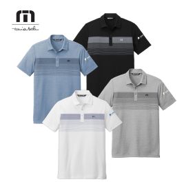 TravisMathew Coastal Chest Stripe Polo. TM1MY402 - EMB/LS