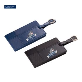 Leeman Tuscany™ Duo-Textured Luggage Tag (2 Pack). LG-9325