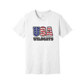 FLAG - ADULT Unisex Jersey Short Sleeve Tee. BC3001 -DF/FF