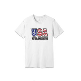 FLAG - YOUTH Core Cotton Tee. BC3001Y - DF/FF