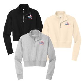 District® Women’s V.I.T.™ Fleece 1/2-Zip. DT6111 - EMB