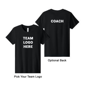 TEAM - YOUTH Heather CVC Tee. BC3001YCVC- DF/FF