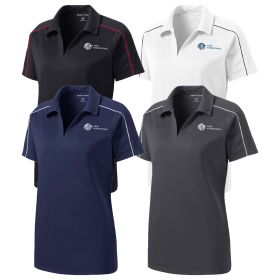 Ladies' Micropique Sport-Wick&reg; Piped Polo. LST653