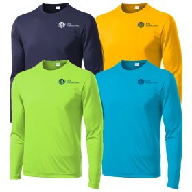 Long Sleeve PosiCharge&reg; Competitor Tee. ST350LS - DF/LC