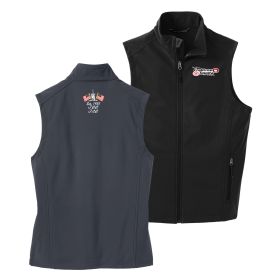 Men's Core Soft Shell Vest. J325 - EMB/LC/BC