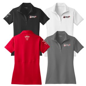 Ladies' Micropique Sport-Wick Polo. LST650 - EMB/ 3 LOC.