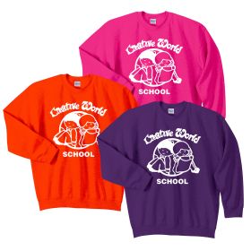 CWS - Adult Crewneck Sweatshirt. PC78 - DF/FF