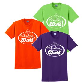 TEACHER - Adult Core Cotton Tee. PC54 - DF/FF