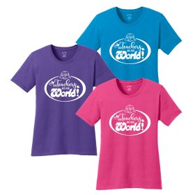 TEACHER - Ladies' Core Cotton Tee. LPC54 - DF/FF