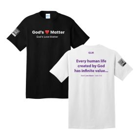 God's Love Matter - Short Sleeve T-Shirt. PC54 - HP/FF/FB/RS