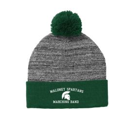 MALONEY - Heather Pom Pom Beanie. STC41