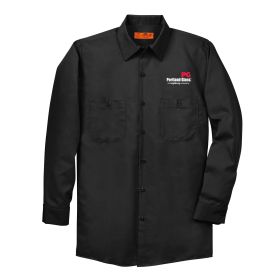 Red Kap&reg; Long Sleeve Industrial Work Shirt. SP14